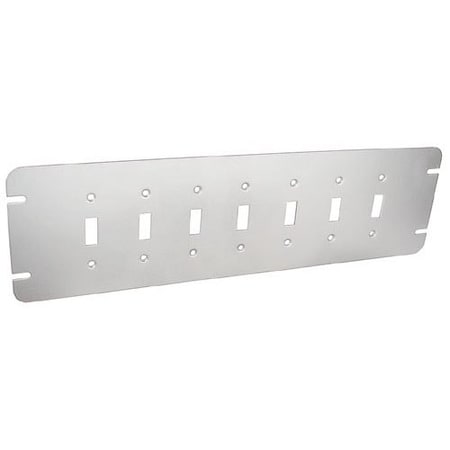 Southwire Toggle Switch Seven Gang Multi-Gang Box Cover GBTC-7